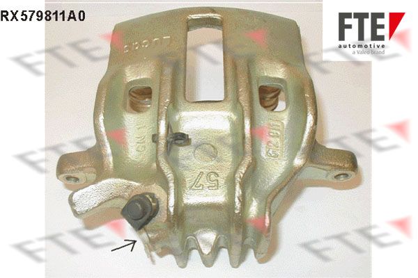 RX579811A0 FTE féknyereg