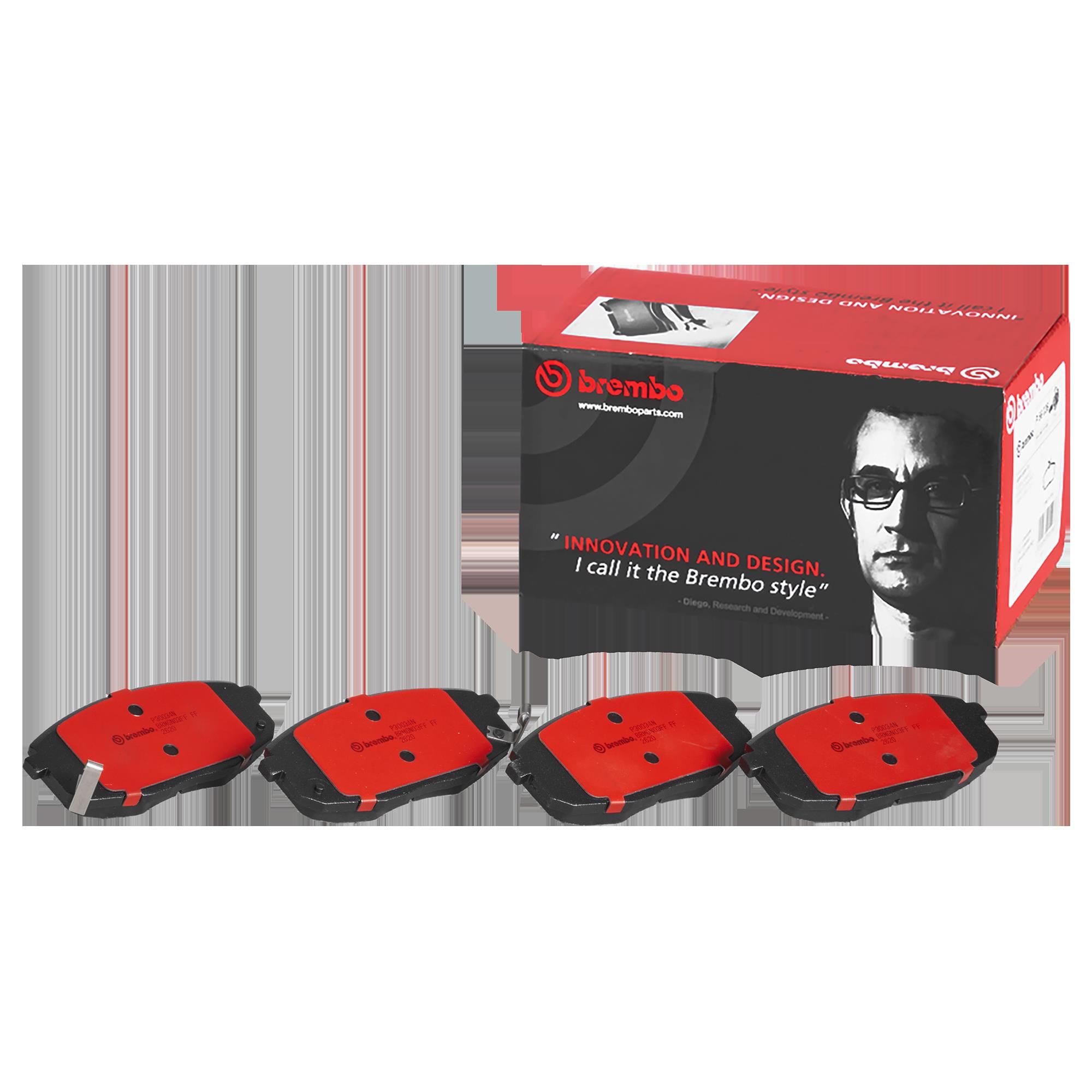 BREMBO DISC PAD -  HYUNDAI i30 ACTIVE 12- (FRT) *Thickness 16mm - TecDoc 1