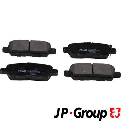 Brake Pad Set, disc brake 4763700110