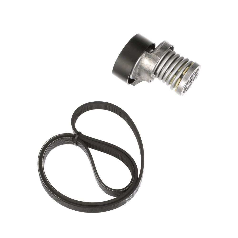 V formos rumbuotas diržas, komplektas