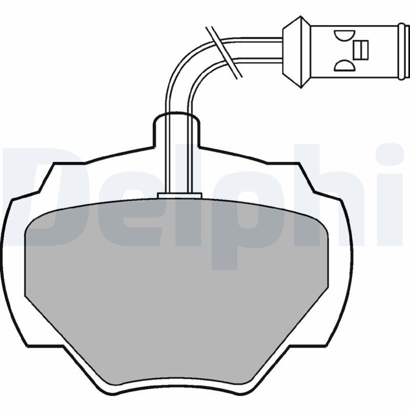 Brake Pad Set, disc brake LP475