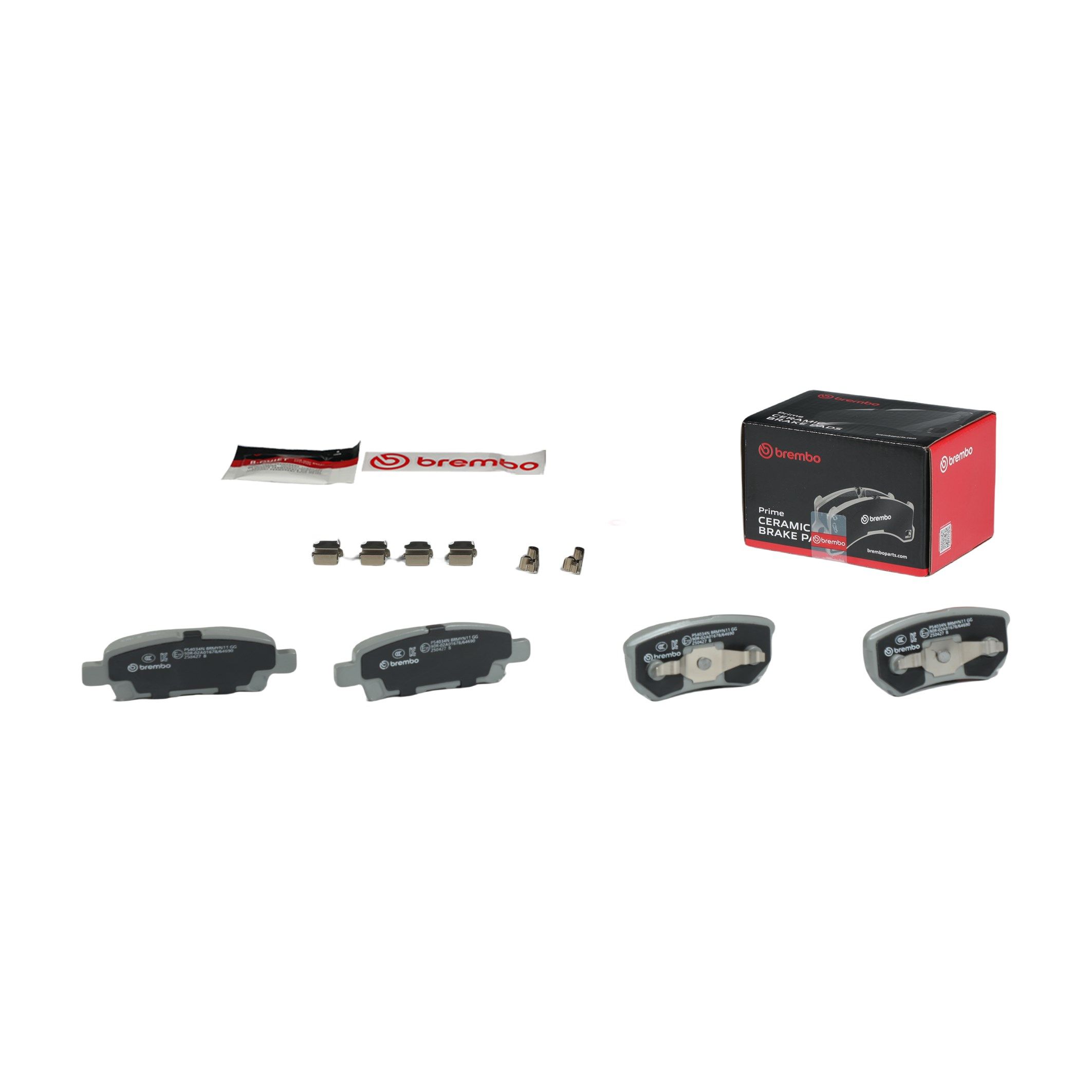 BREMBO DISC PAD -  MITSUBISHI OUTLANDER ZG, ZH 06-12 (RR) - TecDoc 1