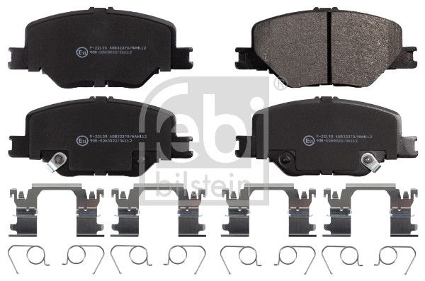 Brake Pad Set, disc brake 116247