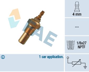 Sensor, K&uuml;hlmitteltemperatur