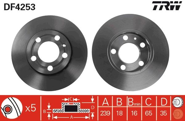 PAIRE DE DISQUES  9900