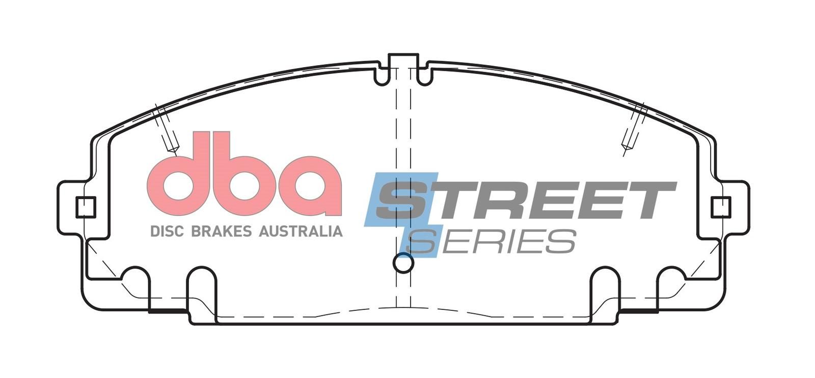 DBA SS STREET SERIES BRAKE PADS [ Toyota 1993-2006 F ] - TecDoc Only