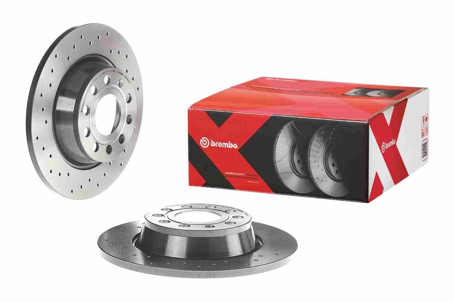 BREMBO 08.A202.1X - Bremsscheibe XTRA LINE - Xtra