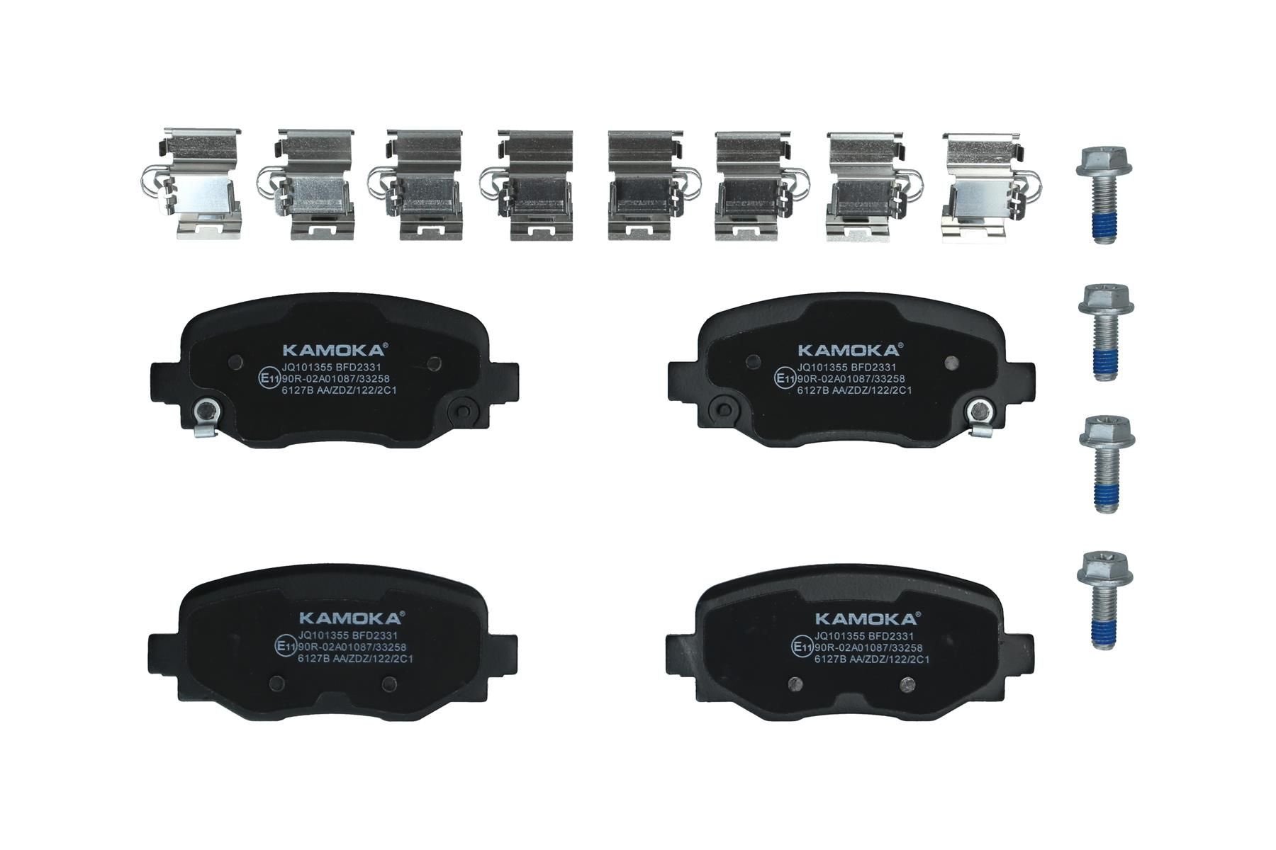 Bremsbelagsatz, Scheibenbremse