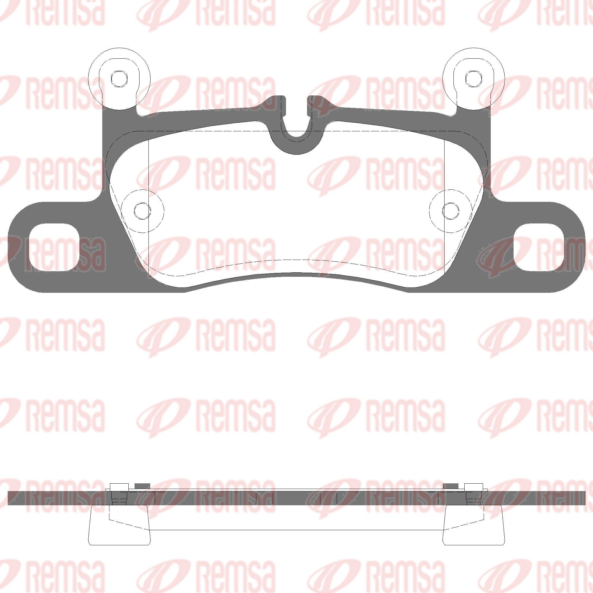 Brake Pad Set, disc brake 1379.15