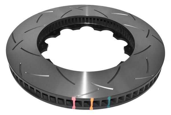 5000 Rotor T3 Slot Left Hand 72CV ( Corvette C7 Z06 14-15 F ) with M6 Lock Nut - TecDoc 2