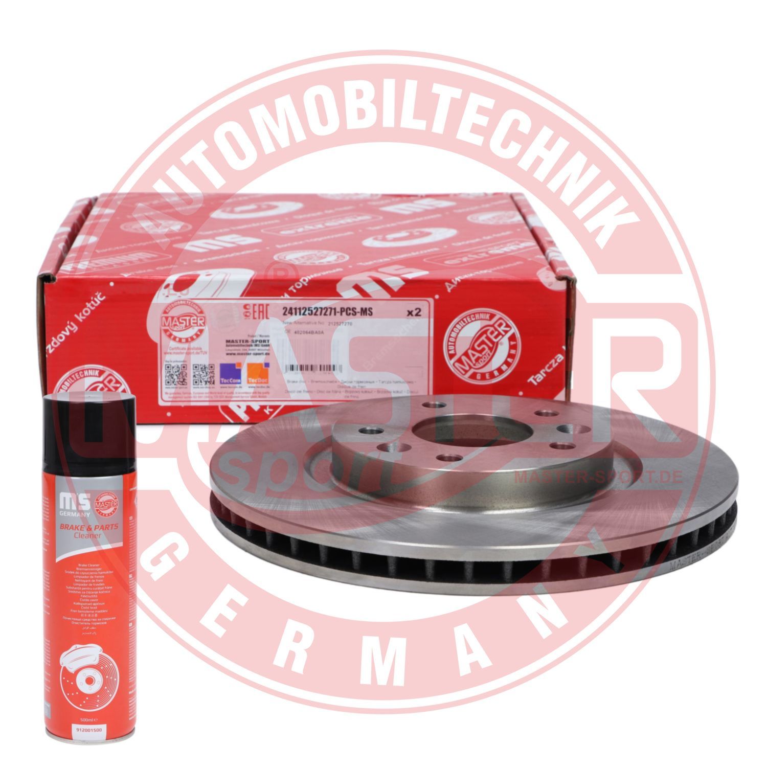 24112527271-PCS-MSP MASTER-SPORT GERMANY PROMO féktárcsa