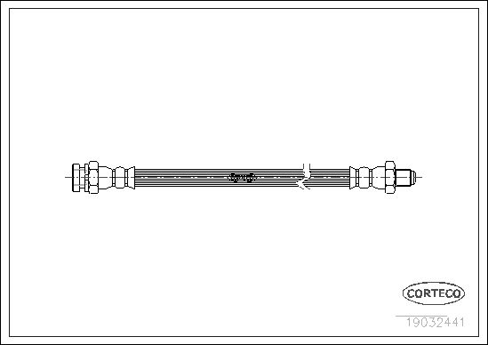 FLEXIBLE DE FREIN NISSAN PATROL  0705