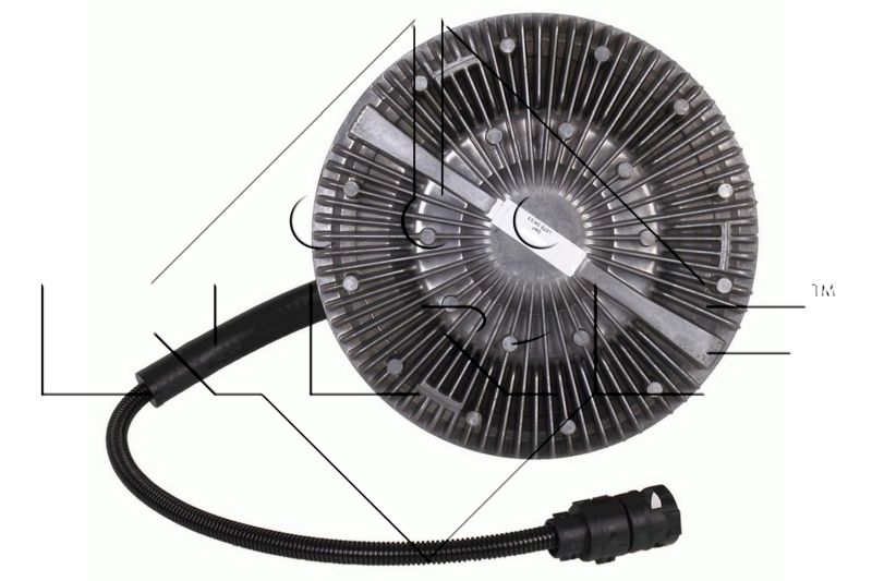 WG1720743 WILMINK GROUP kuplung, hűtőventilátor