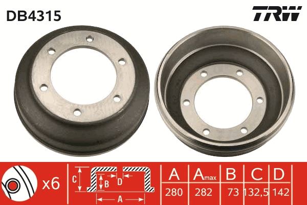 TAMBOUR DE FREIN  9900