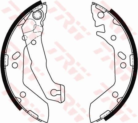 Brake Shoe Set GS8684