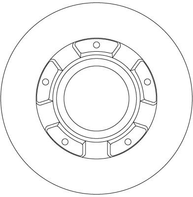 TRW BRAKE DISC - TecDoc 2