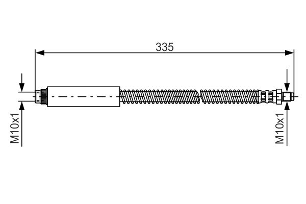 Brake Hose 1 987 476 078