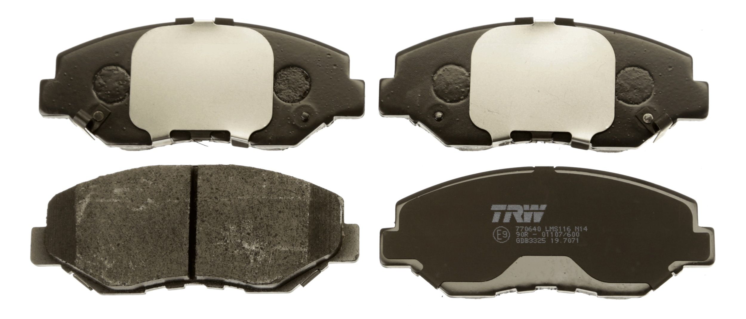 TRW DISC BRAKE PADS - TecDoc 2