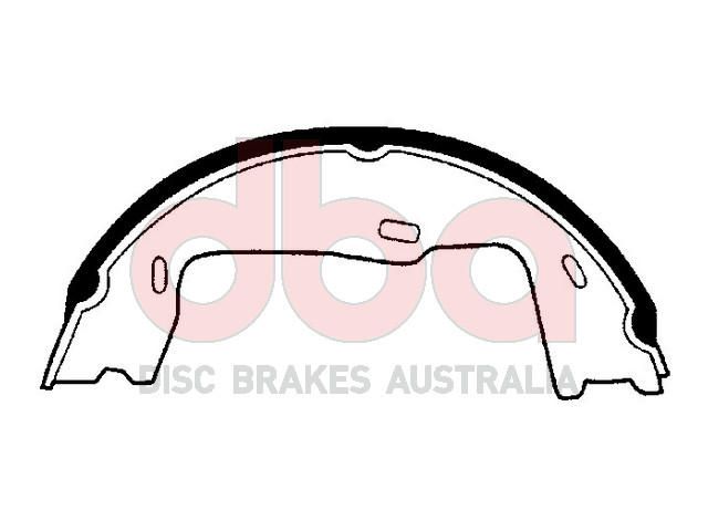 Street Series Brake Shoes [Holden Parking Brake 180mm] - TecDoc Only