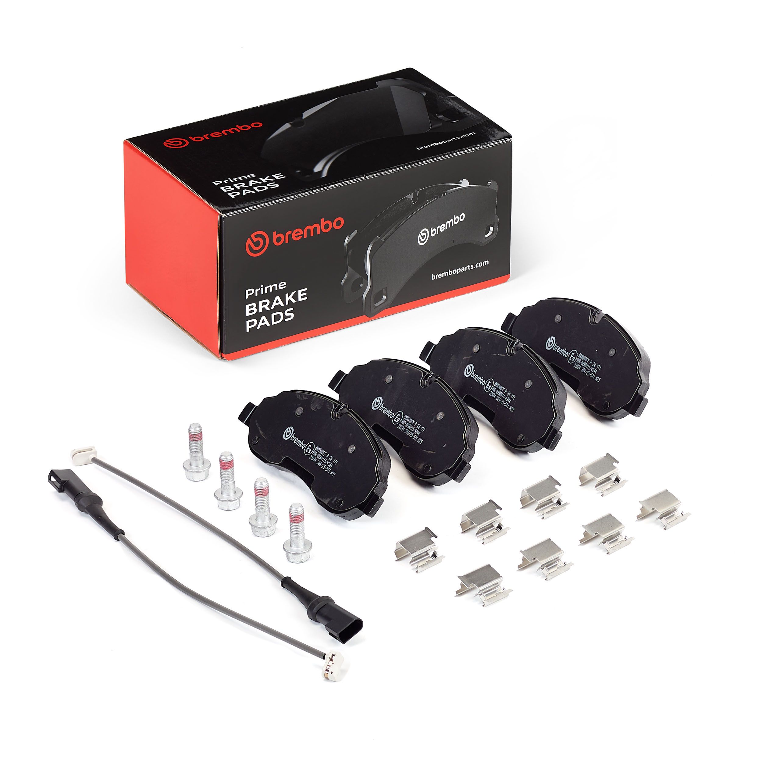 BREMBO DISC PAD -  FORD TRANSIT LWB 14-On (FRT) *2 W/Sensor - TecDoc 1