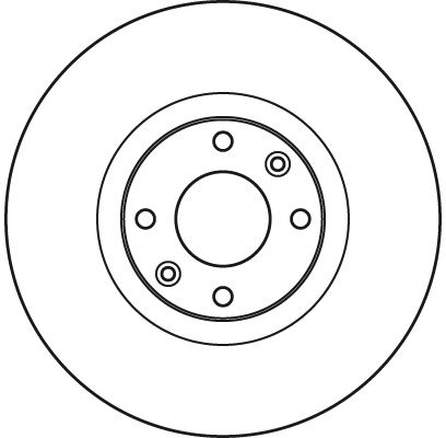 TRW BRAKE DISC - TecDoc 2