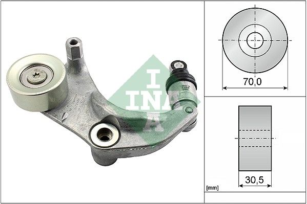 Belt Tensioner, V-ribbed belt 534 0316 10