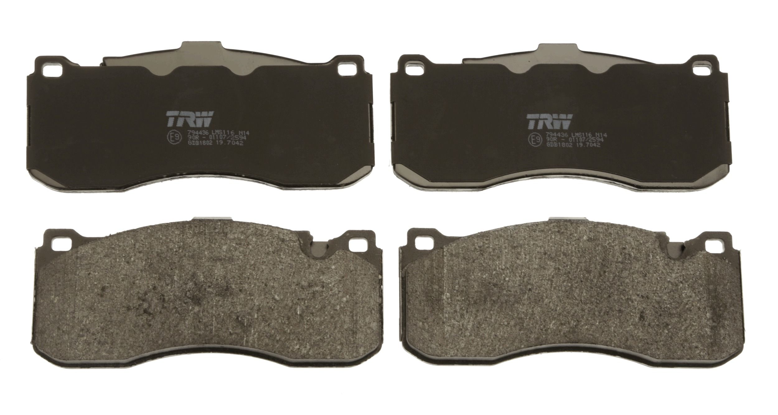 TRW DISC BRAKE PADS - TecDoc 2