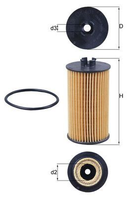 Oil Filter OX 401D