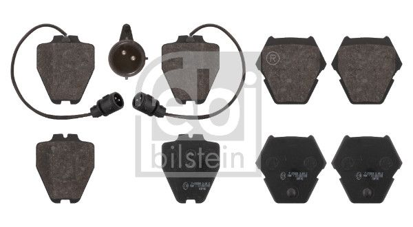 FEBI BILSTEIN 16763 - Bremsbelagsatz, Scheibenbremse