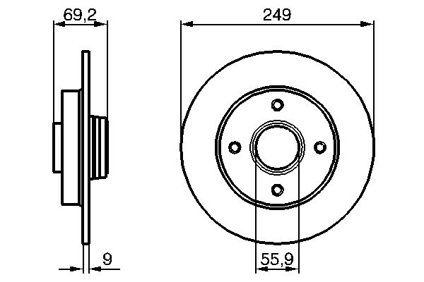 Bremsscheibe