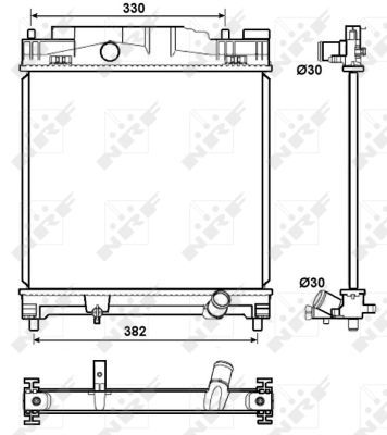 D CAB A PEI POUR FIAT IDEA 12-03-12-08-LANCIA MUSA  5901