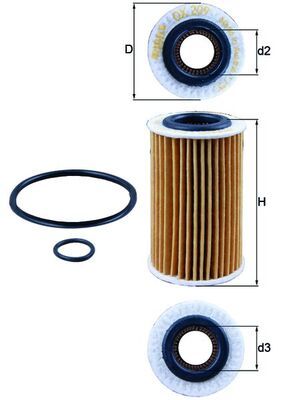 Oil Filter OX 209D