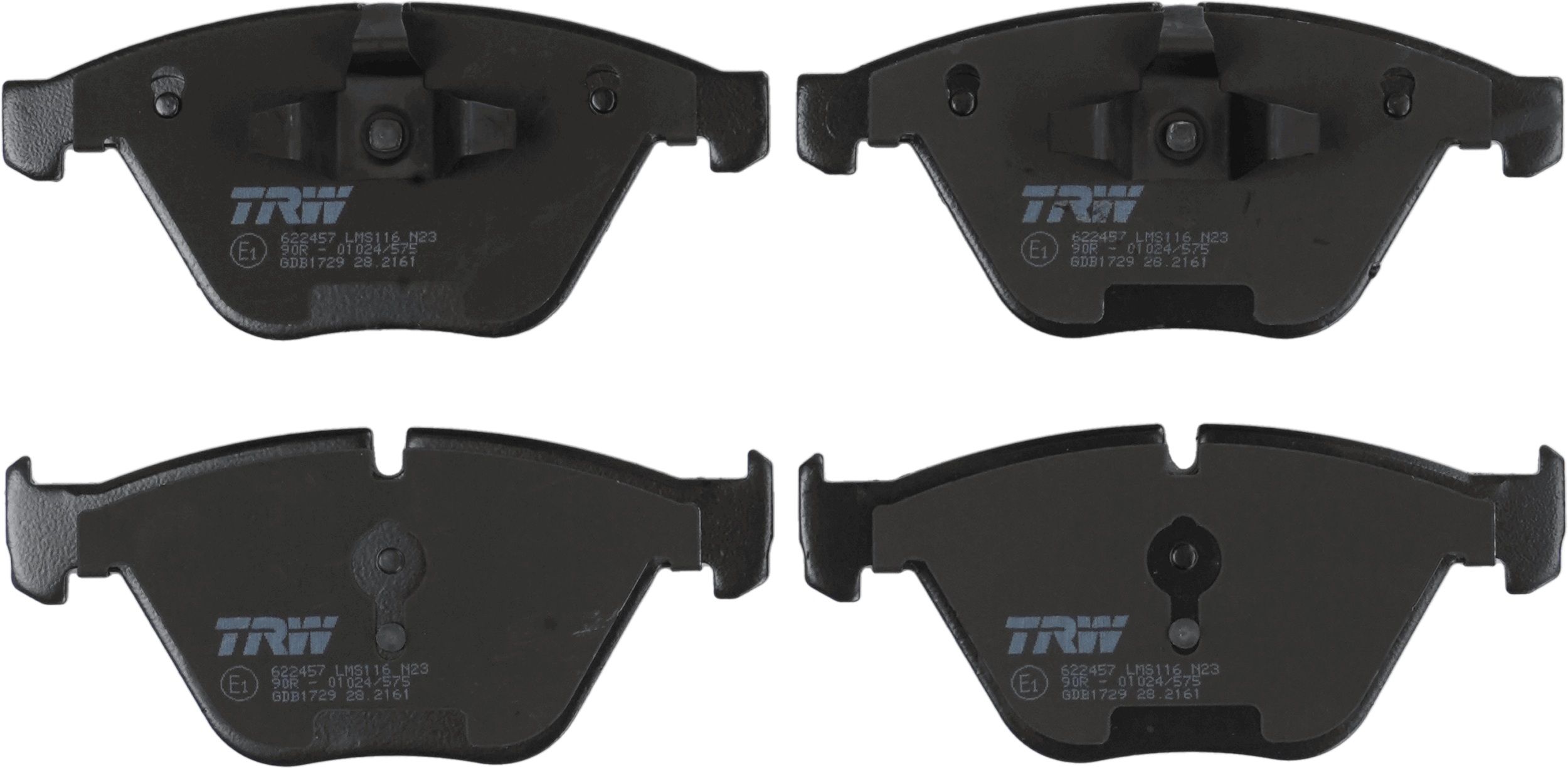 TRW DISC BRAKE PADS - TecDoc 2