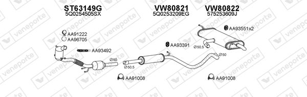 CLAPET 303-ART.103 2"1-2  9900