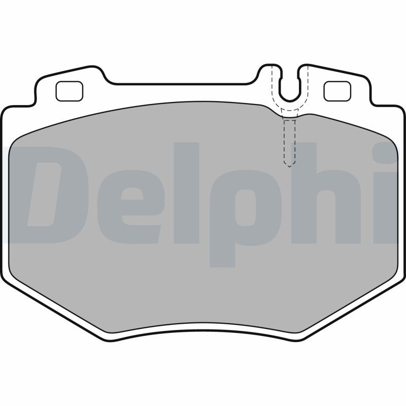 LP1851 DELPHI fékbetétkészlet, tárcsafék