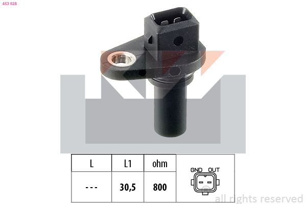KW 453 028 - Sensor, Motordrehzahl