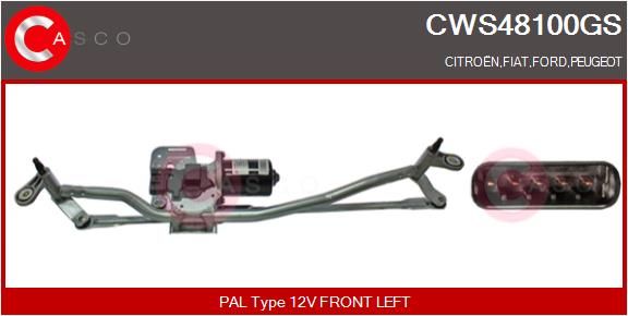 CASCO CWS48100GS - Scheibenreinigungsanlage