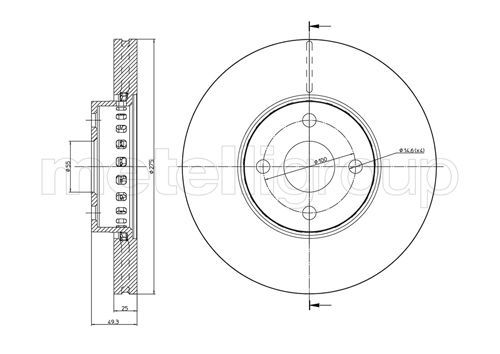 Brake Disc 23-0639C