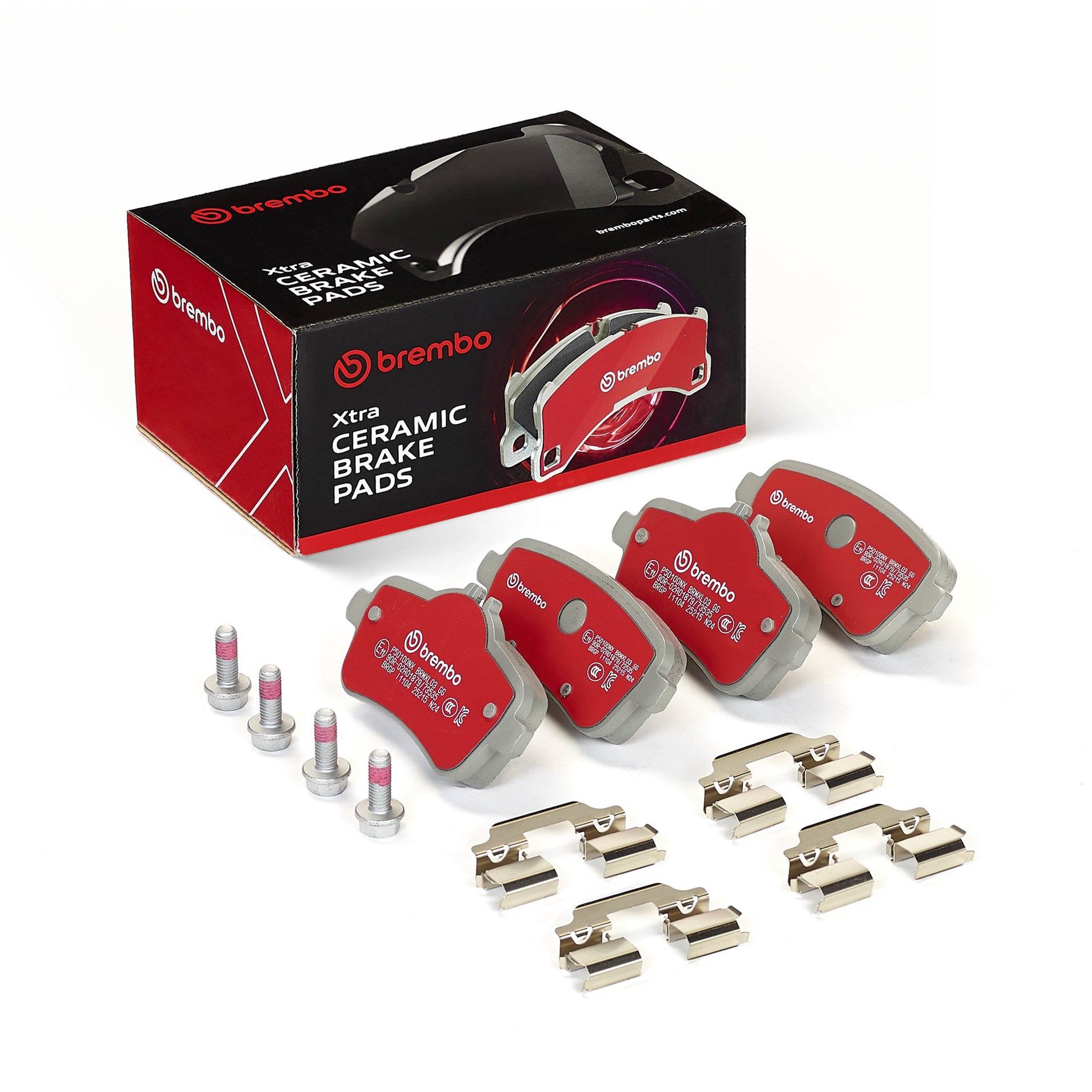 Brembo P50100NX Bremsbelagsatz, Scheibenbremse
