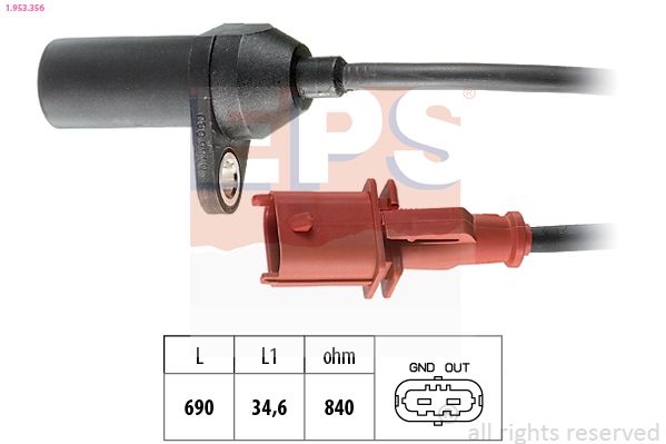 Sensor, crankshaft pulse 1.953.356