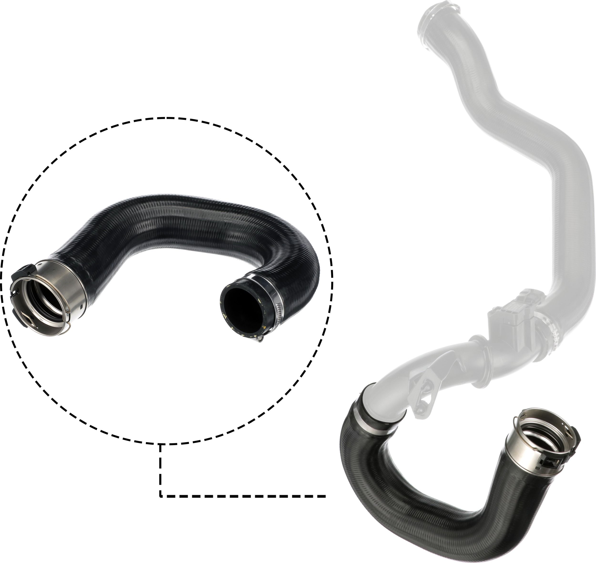 GATES 09-1392 Charge Air Hose
