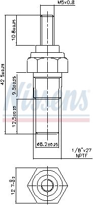 Sensor, K&uuml;hlmitteltemperatur