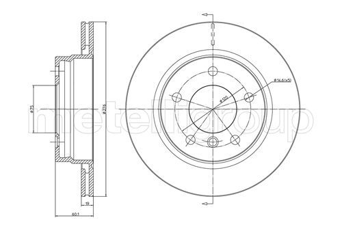 Brake Disc 23-0450C