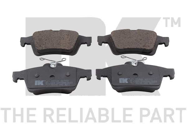 Bremsbelagsatz, Scheibenbremse