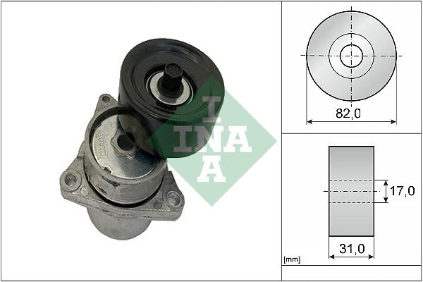 Belt Tensioner, V-ribbed belt 534 0359 10