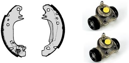 H 61 040 BREMBO ESSENTIAL LINE - Standard Kit fékpofakészlet