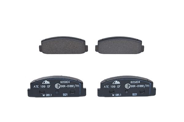 Brake Pad Set, disc brake 13.0460-5804.2