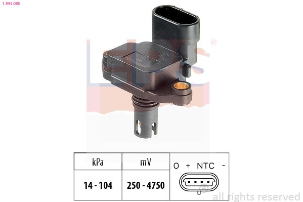 Luftdrucksensor, Höhenanpassung