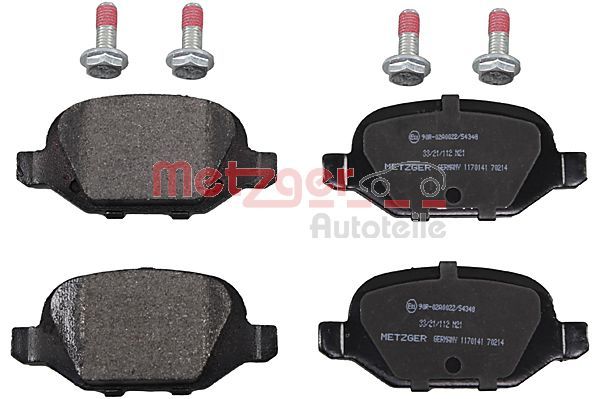 Bremsbelagsatz, Scheibenbremse