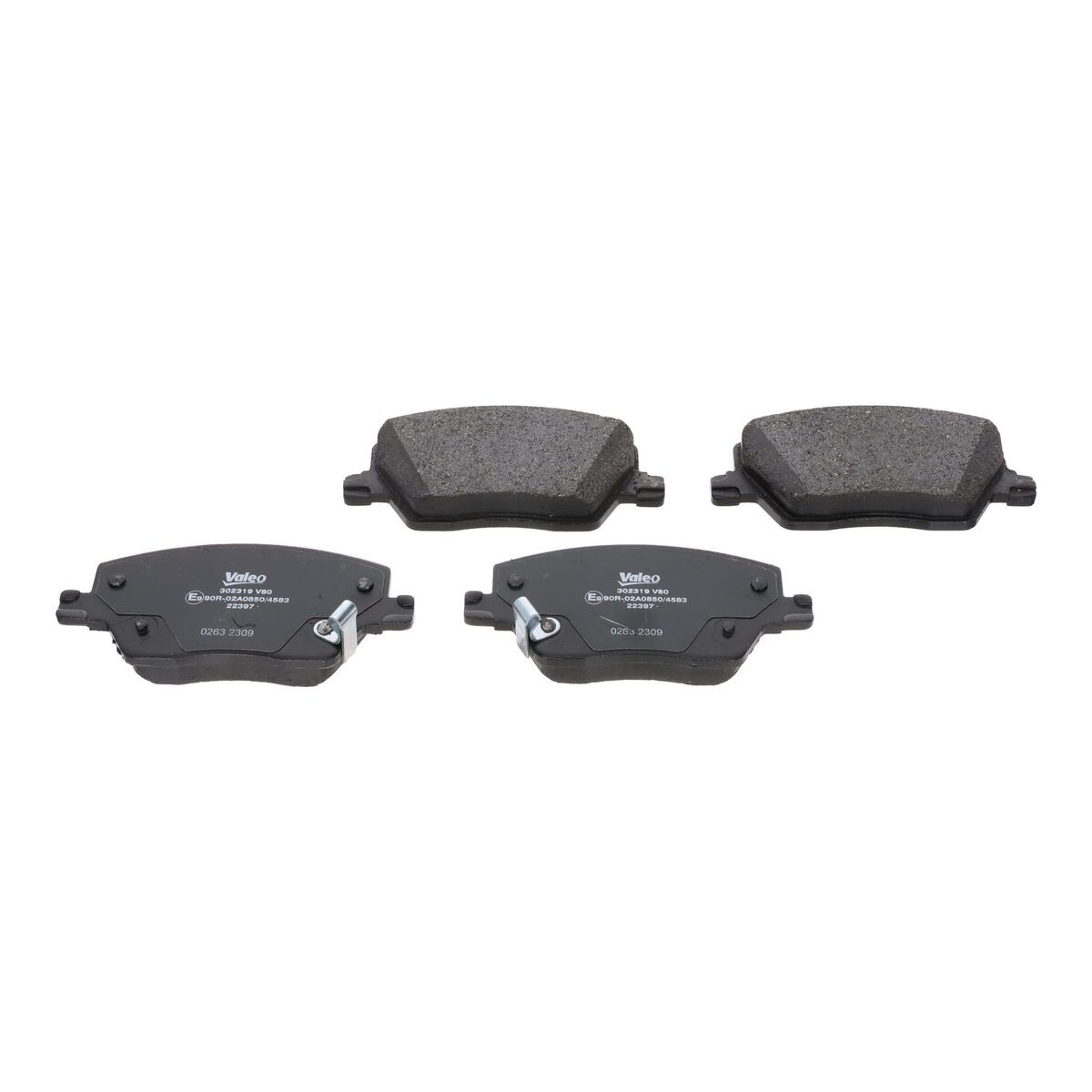 Brake Pad Set, disc brake 302319